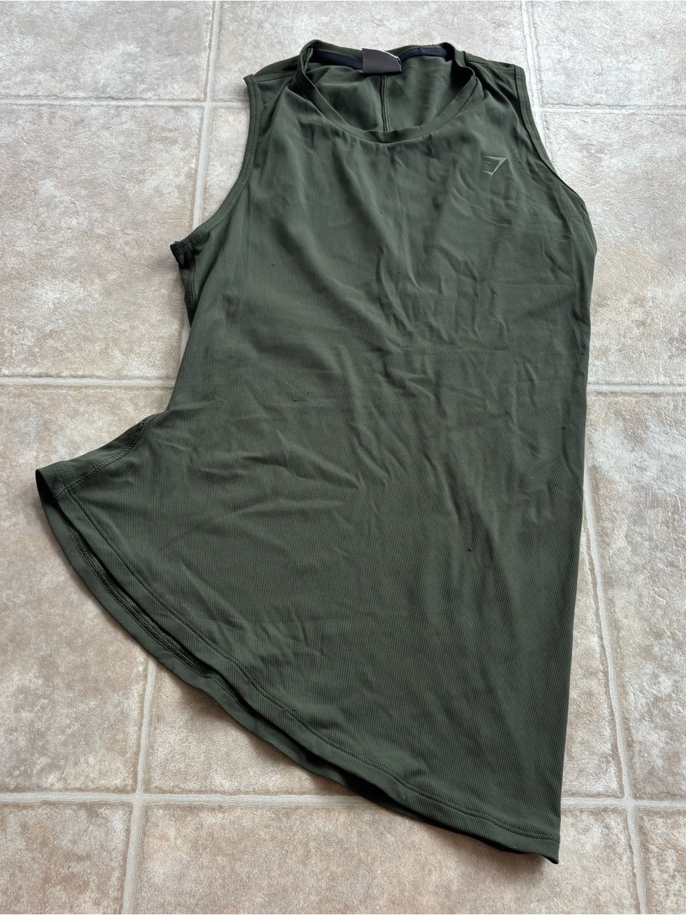 Gymshark Olive Green Women’s Sleeveless Training Tank